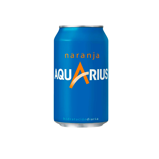 AQUARIUS NARANJA PACK 6