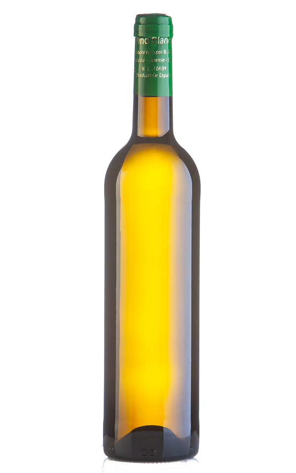 BOTELLA DE VINO BLANCO SEMIDULCE
